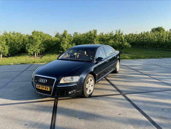 Audi A8 3.0 TDI Quattro 171KW Lang AUT 2007 Blauw