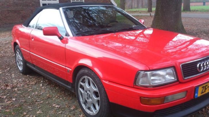 Audi Cabrio 2.3 Rood cabriolet 