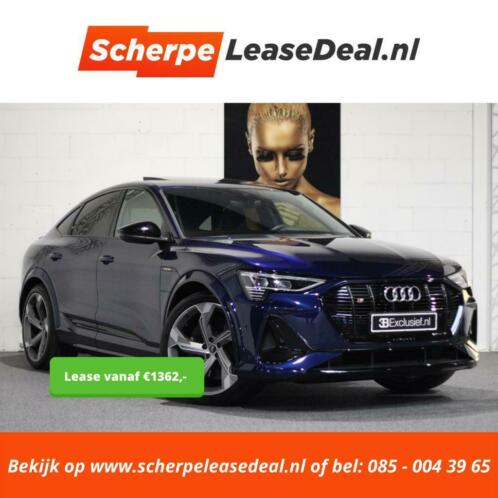 Audi e-Tron Sportback  Blauw  Elektrisch  Automaat