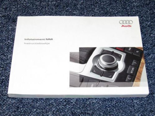 Audi MMI instructieboekje handleiding navigatie infotainment