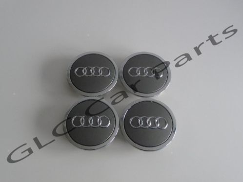 Audi Naafdoppen 68 mm grijs