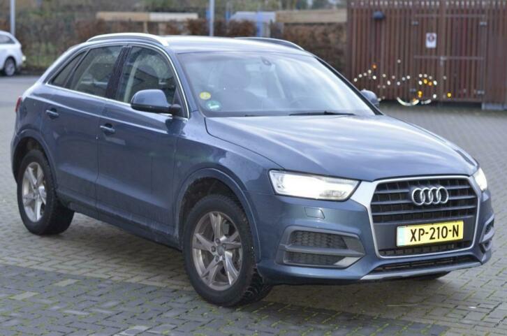 Audi Q3 2.0 TDI 184PK Quattro S Tronic 2016 Blauw ZGAN