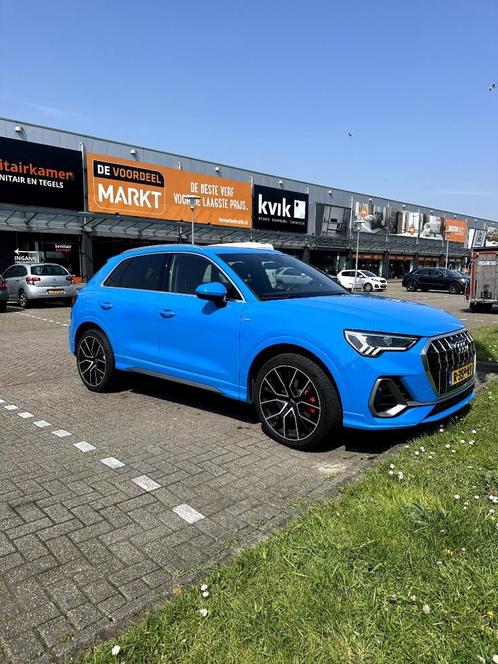 Audi Q3 2018 in opvallend sportief blauw