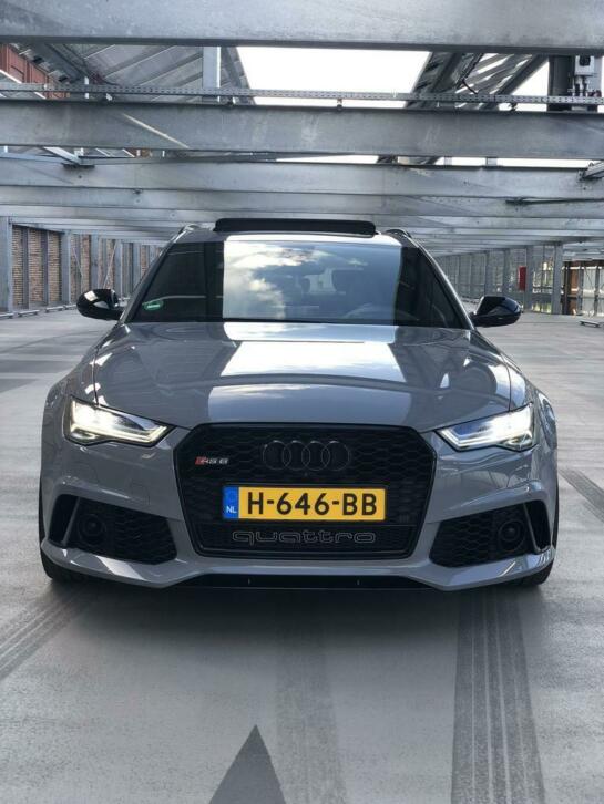 Audi RS6 4.0 performance 605pk Quattro Nardo grey pano hud