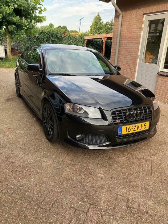 Audi S3 2007 Zwart