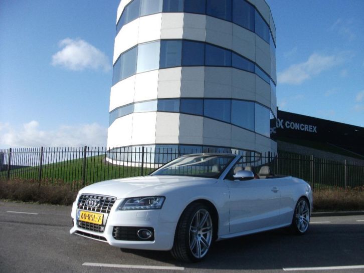 Audi S5 3.0 Tfsi 245KW Cabrio Quat. S-TR 2011 Wit