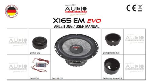 AUDIOSYSTEM X165 EM EVO composet (LAKRO KNALLER)