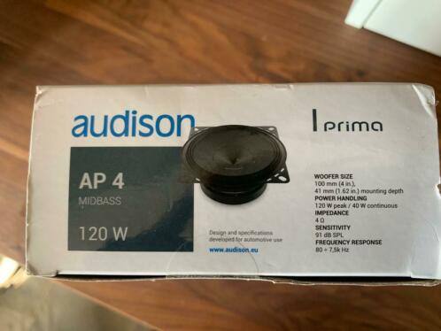 Audison AP4 speakers