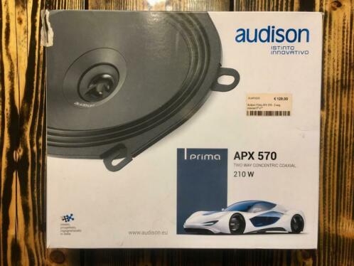 Audison APX 570 210w, 2-weg coaxiale speaker set
