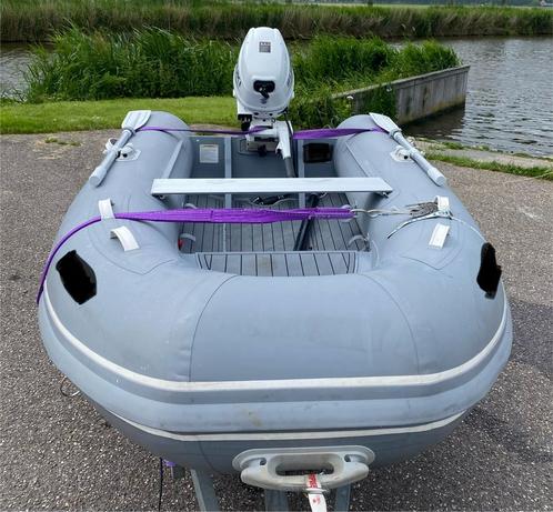 Auora hypalon rib met aluminium romp en 15 PK viertakt motor