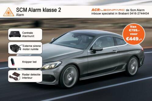 AUTO Alarm klasse 2 3 4 5 incl inbouw certificaat autoalarm