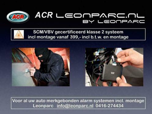 Auto Alarm klasse 2, 3 , 4  of 5  vanaf GT, MED, defa,