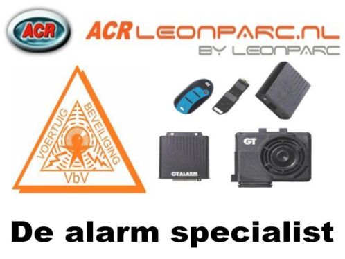 AUTO Alarm klasse 2, 3 incl inbouw certificaat autoalarm