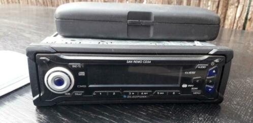 Auto cdradio inbouw Blaupunkt San Remo CD 34