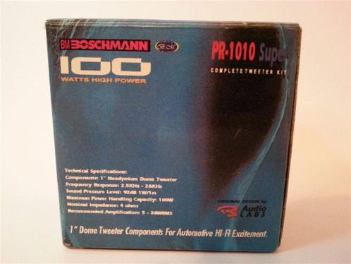 Auto Speakers BOSCHMANN NIEUW