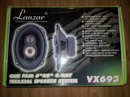 Auto speakers Lanzar