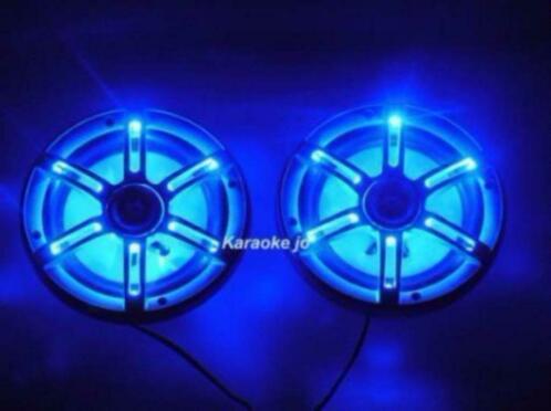 Auto speakers met Leds verlichting 300Watt (097-D)