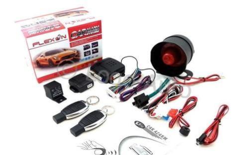 Autoalarm, klasse 2 incl. 2 design handzenders.