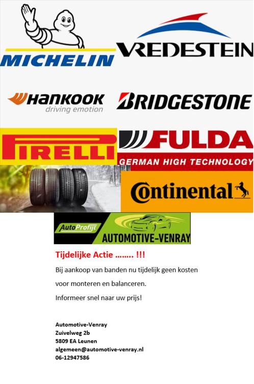 Autobanden actie  Nieuwe en gebruikte