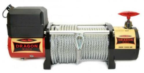 Autolier, 12 volt lier DWM 13.000 Dragon Winch, BESTE PRIJS