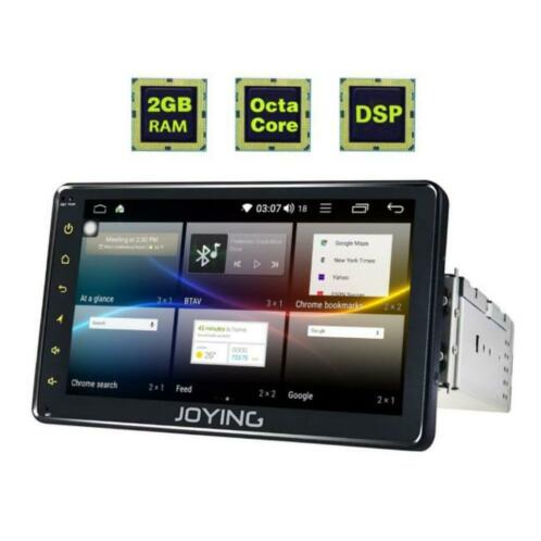 autoradio android 8, 7034 HD scherm, GPS, DAB, bluetooth, etc