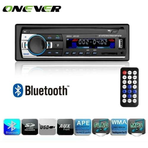 Autoradio Bluethooth AUX USB Stereo Speler MP3 MP4 Multimedi