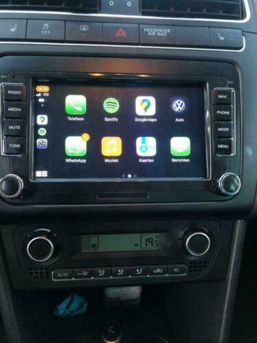 Autoradio Carplay en Android auto navigatie