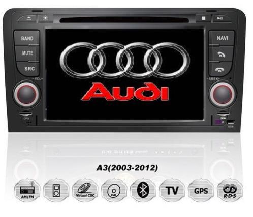 Autoradio navigatie audi a3 dvd carkit ipod ubs sd internet