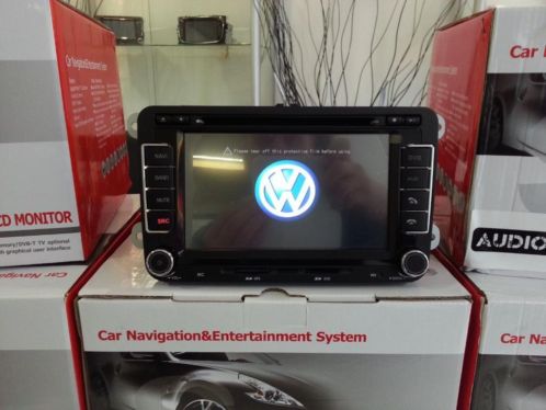 Autoradio navigatie radio usb dvd speler bluetooth VW 