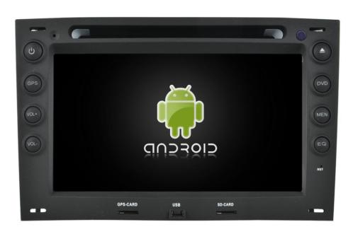 Autoradio navigatie renault megane ii android 6.0 dvd carkit