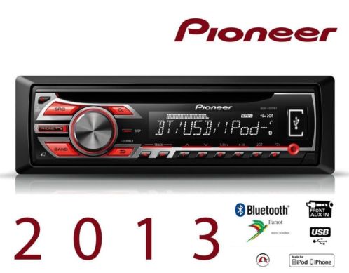 Autoradio Pioneer DEH-4500BT met bluetooth, usb aansluiting