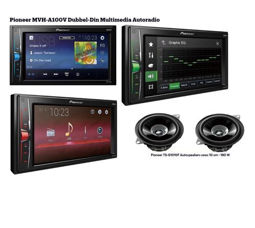 Autoradio Pioneer MVH-A100 Multimedia incl. Speakers