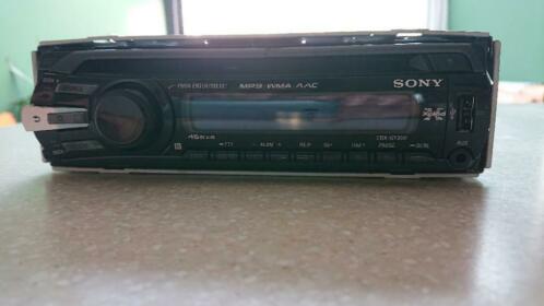 Autoradio Sony met aux. Type cdx-gt35u