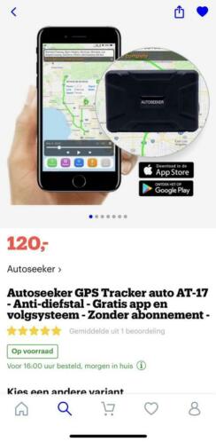 Autoseeker GPS Tracker auto AT-17  Digicop 007  Bol NIEUW