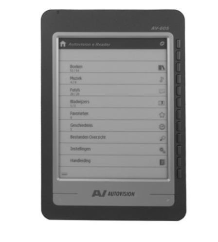 Autovision AV-605 - Silver (Elektronica, E-reader)