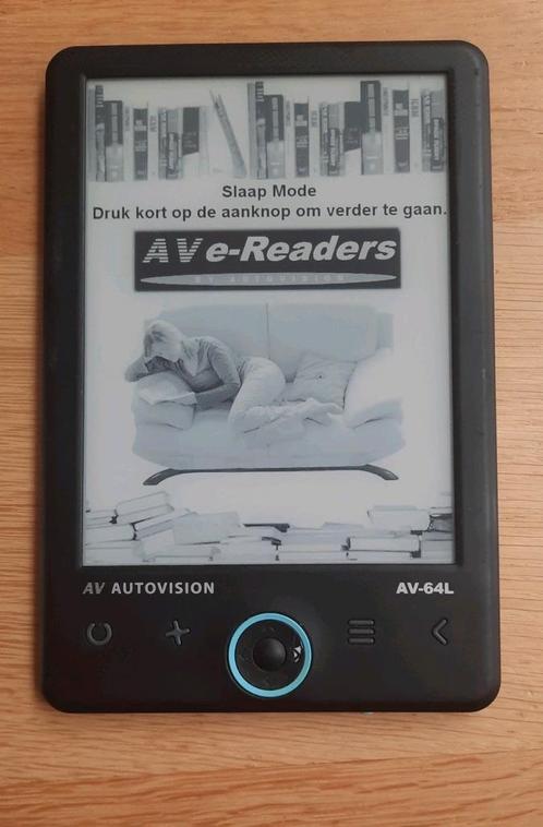 Autovision E-Reader. AV-64L Lumiread. 8GB. 6 inch. Zwart.