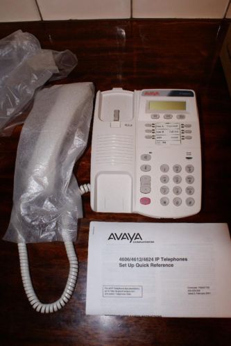 Avaya 4606 IP telefoon nieuw in doos (30 stuks beschikbaar)