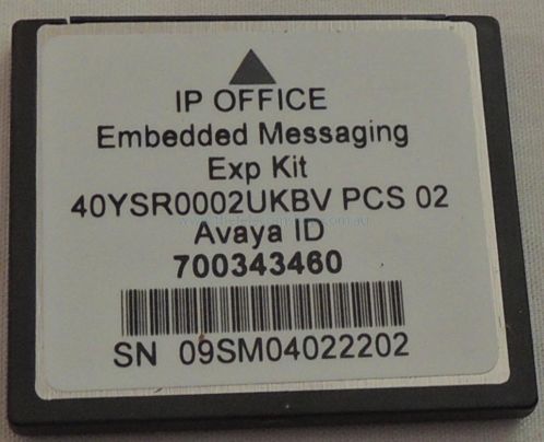 Avaya IP Office Embedded Messaging 700343460