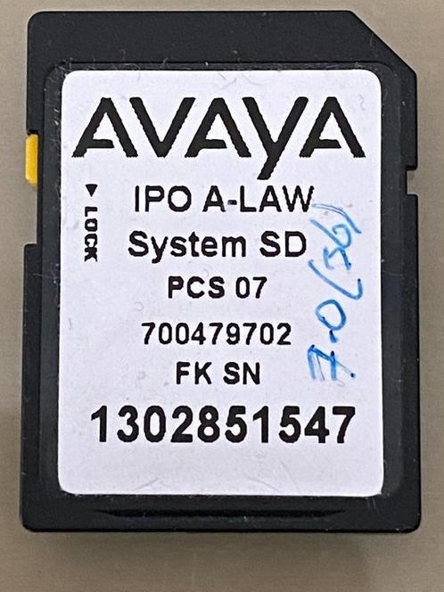 Avaya IP OFFICE IP500 V2 SYSTEM SD CARD A-LAW