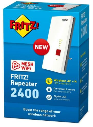 AVM FRITZRepeater 2400 - Wifi versterker - AC - 2400 Mbps