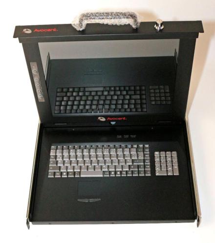 Avocent LCD Console and KVM Switch Integrated Tray