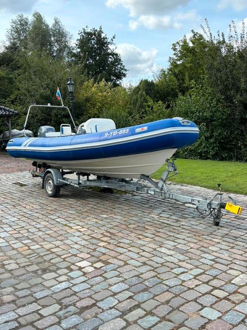 Avon Adventure 560 met geremde Kalf trailer (zonder motor)