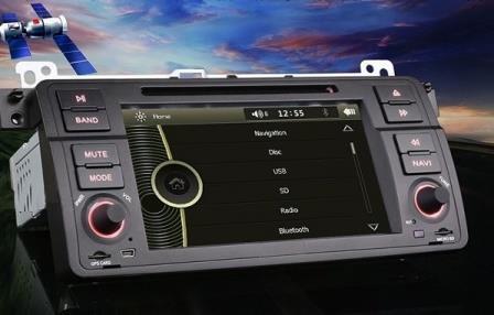 AW8846B BMW E46, M3, 7 inch autoradio met Navigatie DVD
