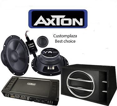 Axton Audio Set System 1 subwoofer,speakers, auto versterker