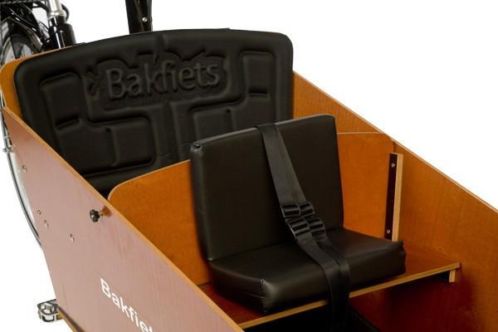 Azor Bakfiets kussen zwart enkel (Bakfiets Accessoires)