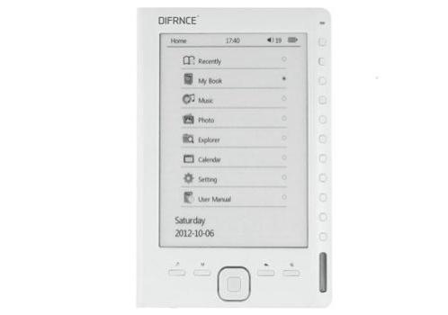BAASISGEK.COM Difrnce EREADER E Reader EBOOK  E INK NIEUW