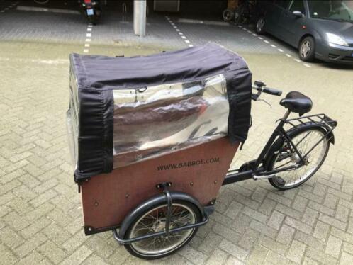 Babboe bakfiets met huif