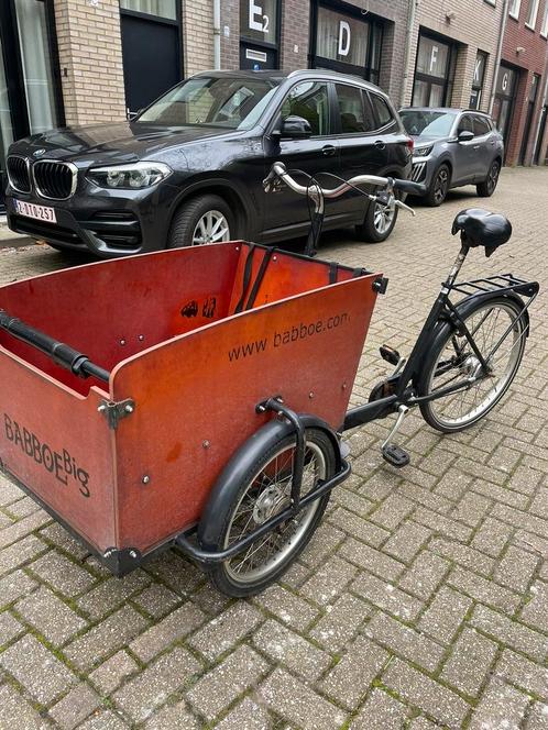 Babboe bakfiets te koop.