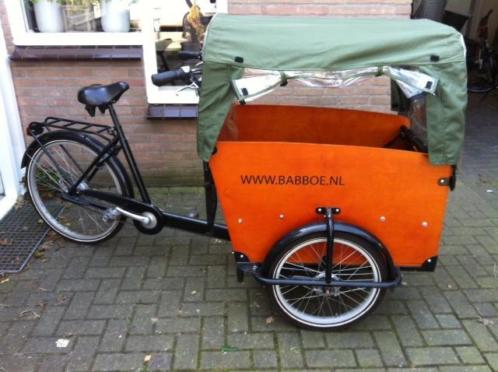 Babboe Big bakfiets met huif zgan