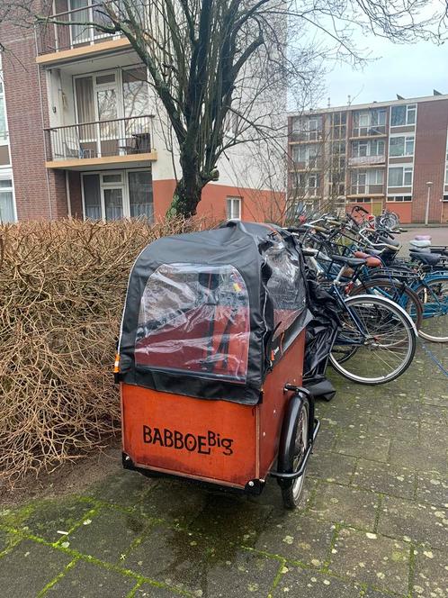 Babboe Big Bakfiets with Raincover Huif Tent